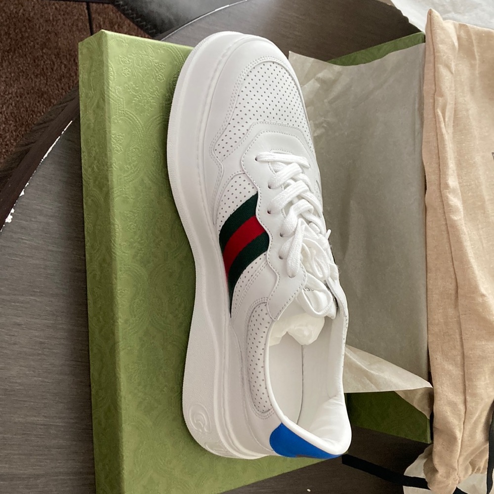 Gucci original in the box size 13 men used once it s comfortable but not his